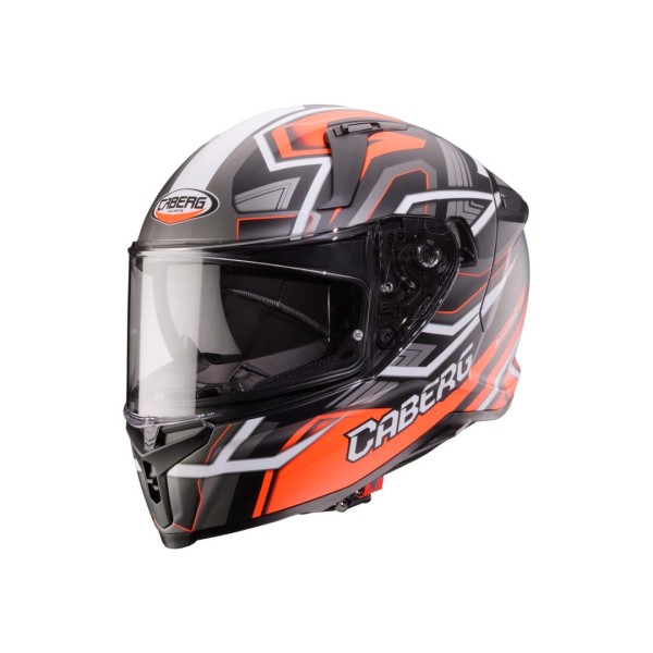Caberg Caberg avalon x brama matt black/red fluo/anthracite x-small helmet